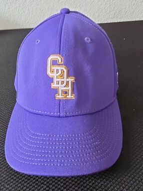 The Game Purple Kids Cap with Gold Logo Embroidery